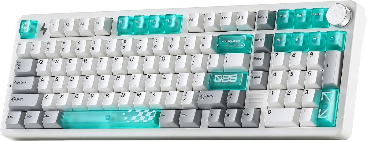 YUNZII™ AL98 PRO Dual-8K Aluminum Wireless Mechanical Keyboard