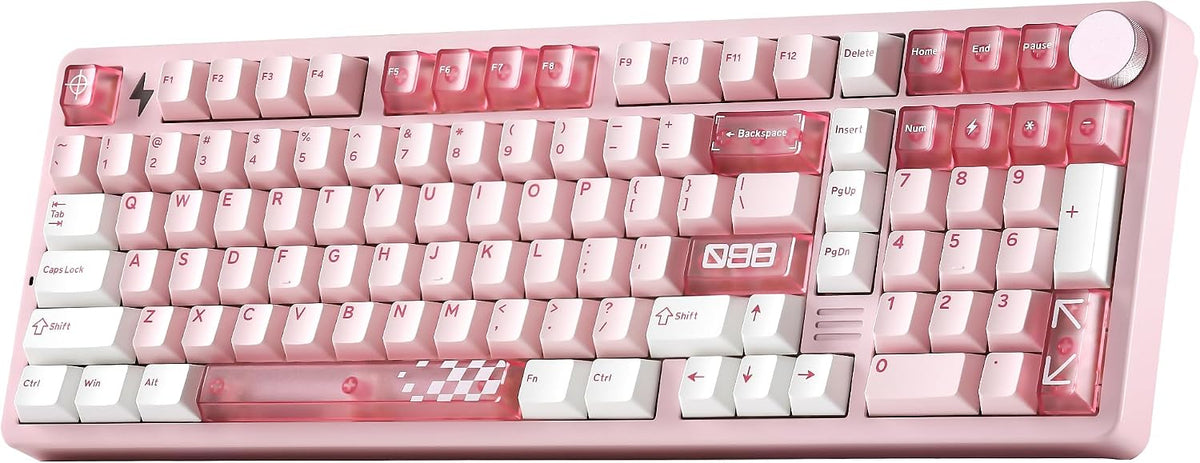 YUNZII™ AL98 PRO Dual-8K Aluminum Wireless Mechanical Keyboard