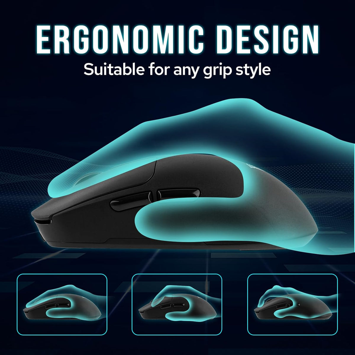 AULA™ SC680 Tri-Mode 8K Wireless Gaming Mouse