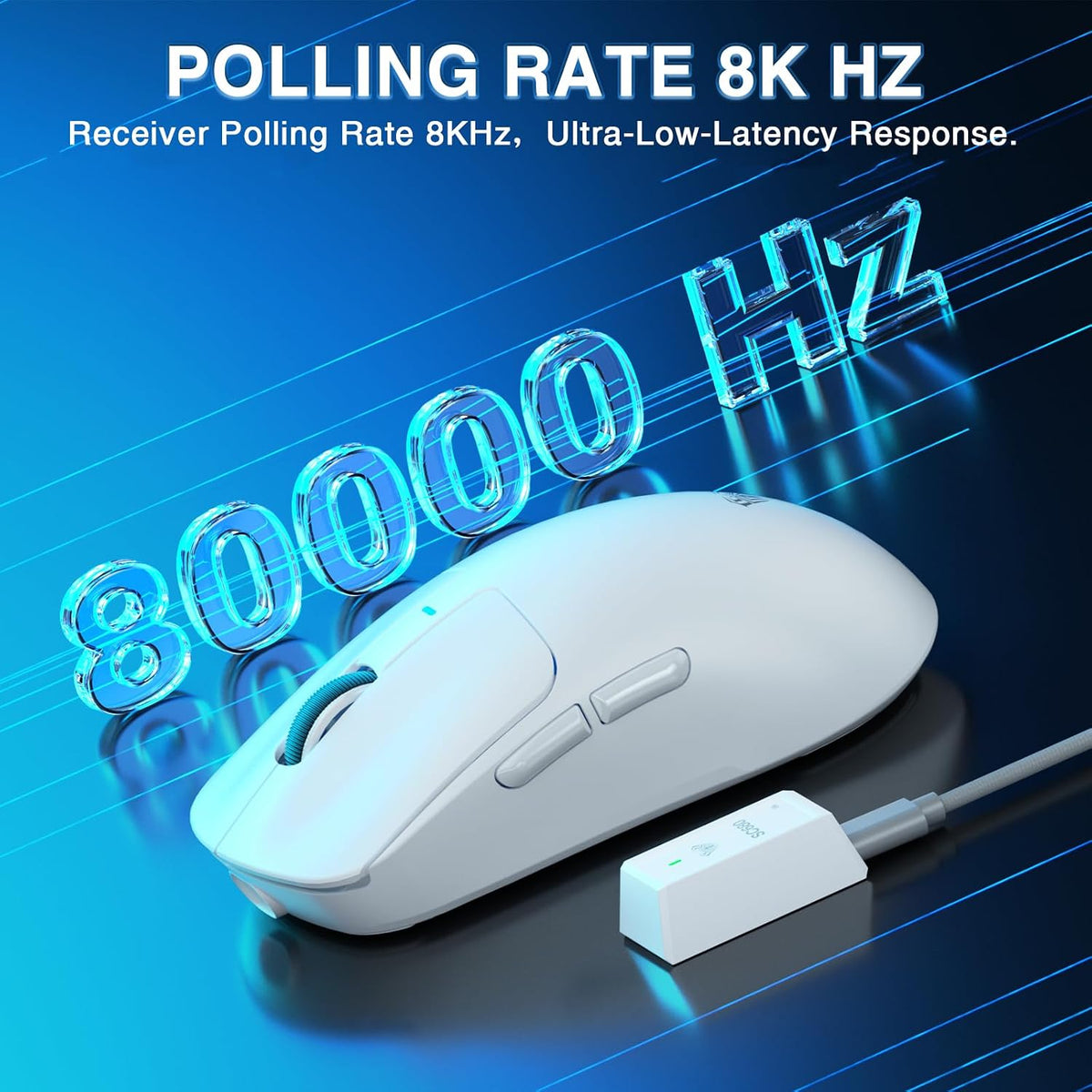 AULA™ SC680 Tri-Mode 8K Wireless Gaming Mouse