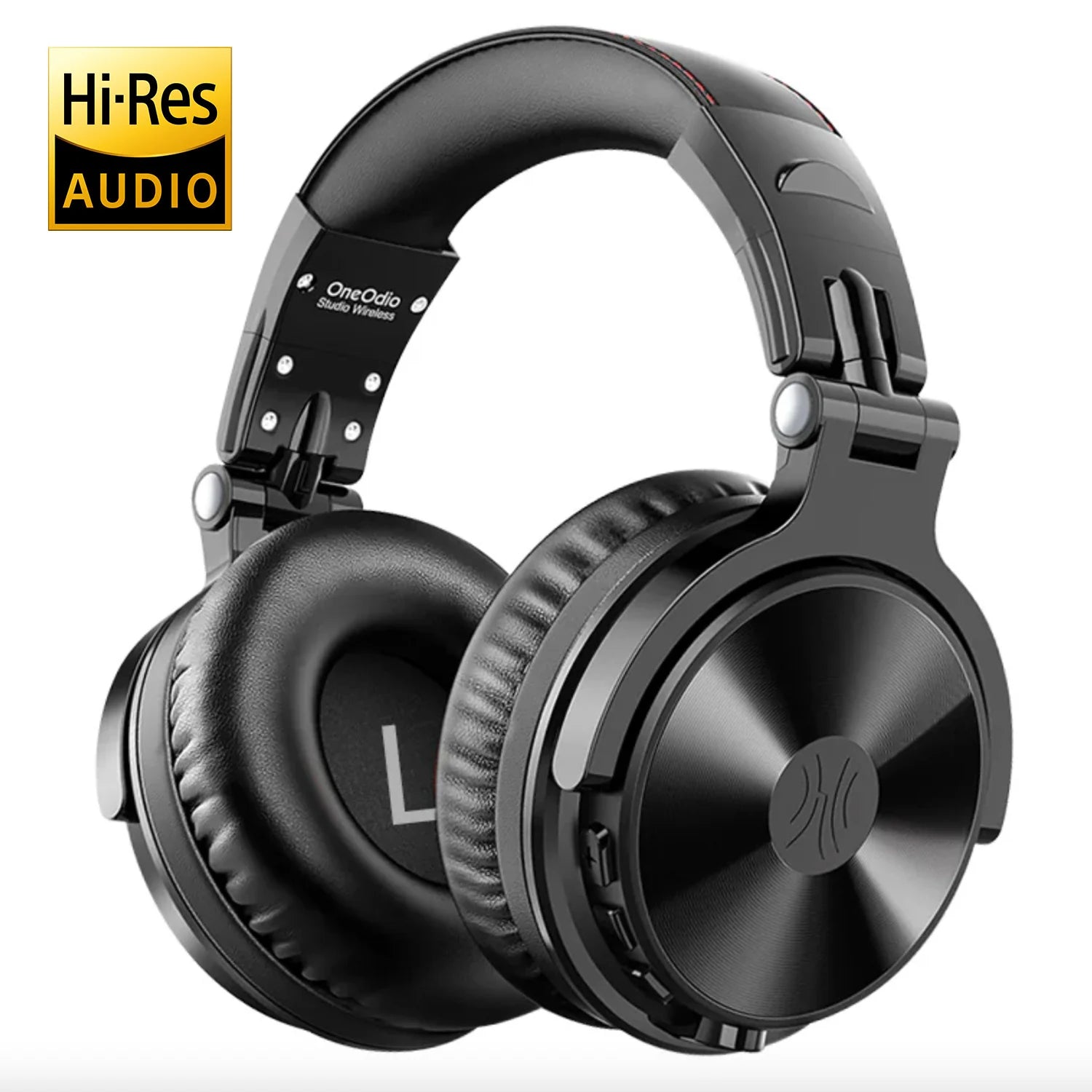 OneOdio™ Pro C Wireless Headphones – Bluetooth 5.2 Over-Ear Headset with Mic, Hi-Res Audio, 110H Playtime, Wired & Wireless DJ Studio Headphones