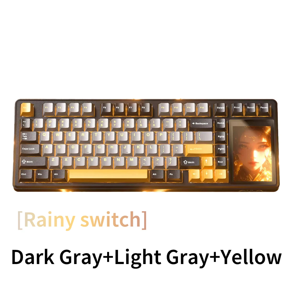 AULA™ L99 75% Tri-Mode Mechanical Keyboard with Touch Screen