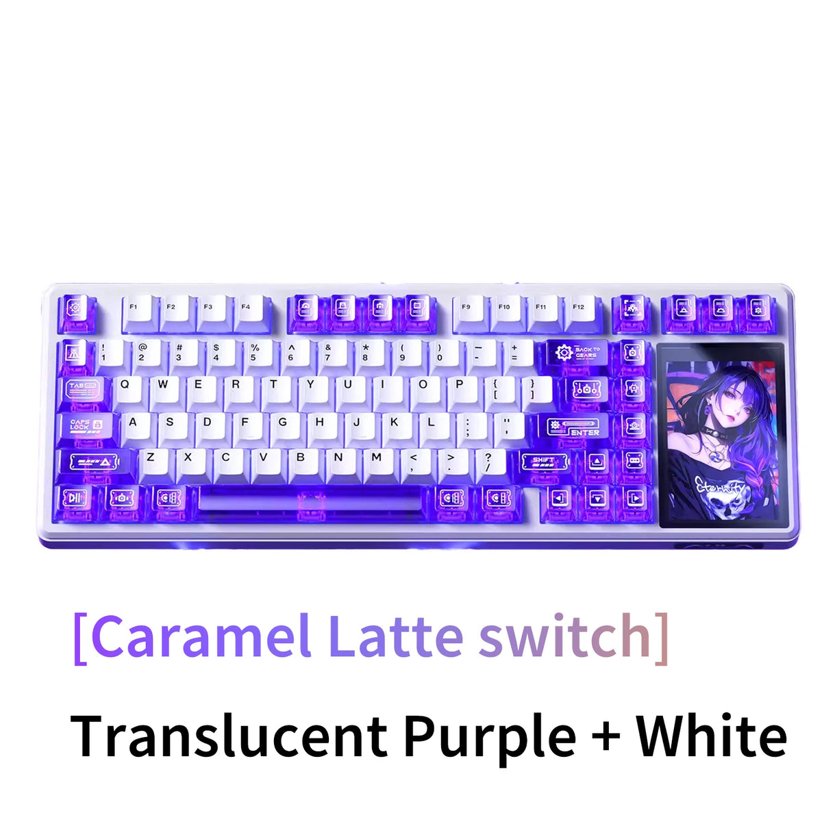 AULA™ L99 75% Tri-Mode Mechanical Keyboard with Touch Screen