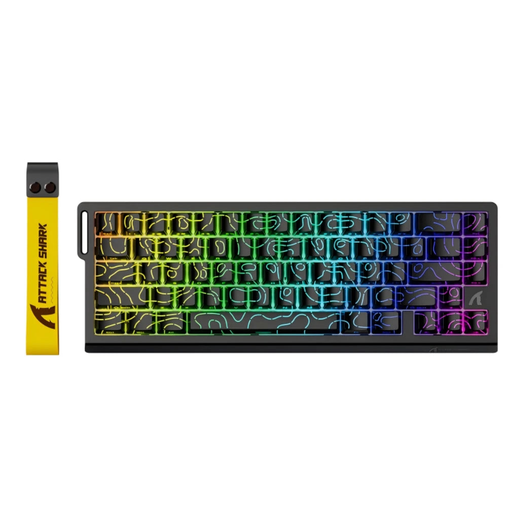 ATTACK SHARK™ X68 HE Wired Magnetic Gaming Keyboard