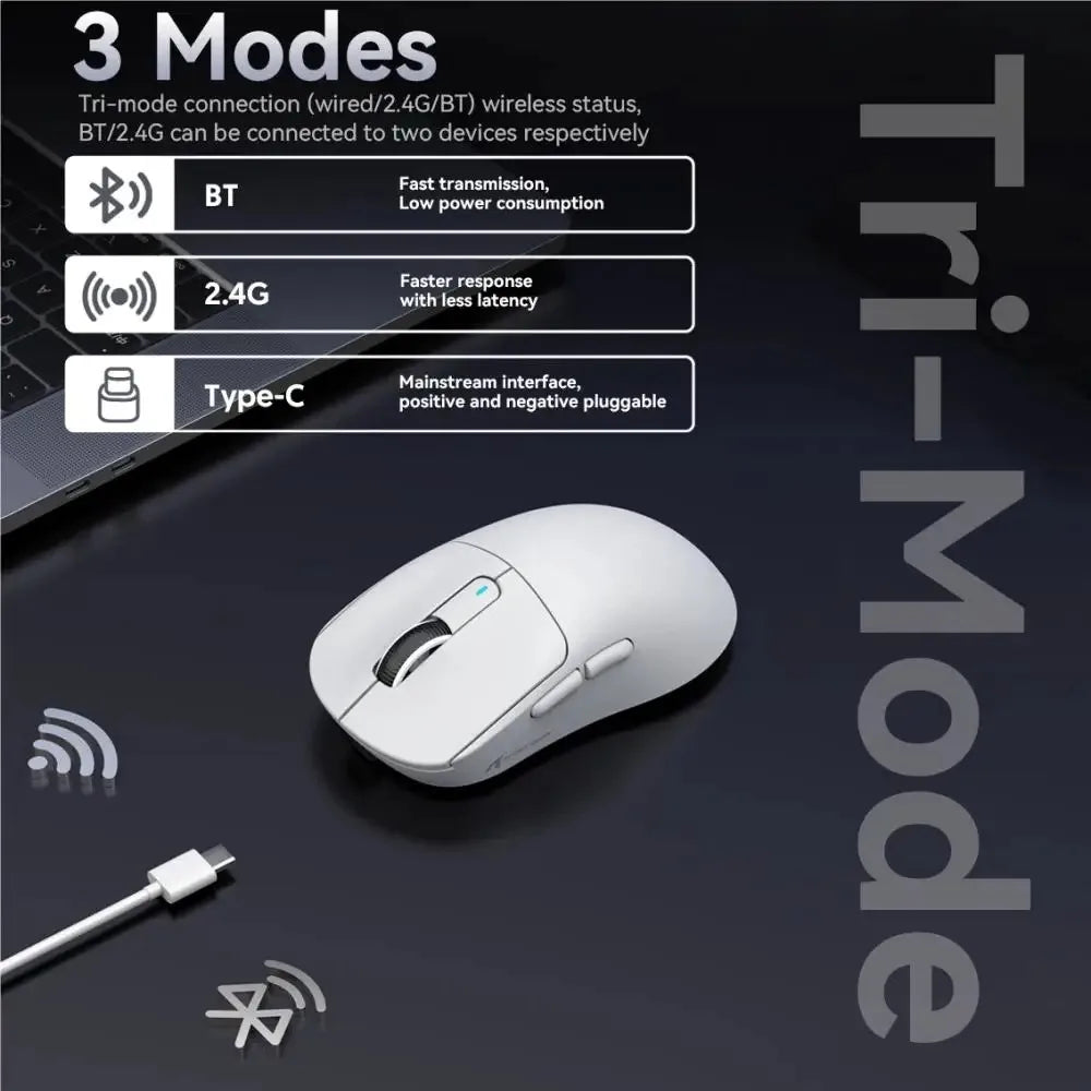 ATTACK SHARK™ X3 Pro Wireless Gaming Mouse – PAW3395 Sensor, 4K Polling Rate