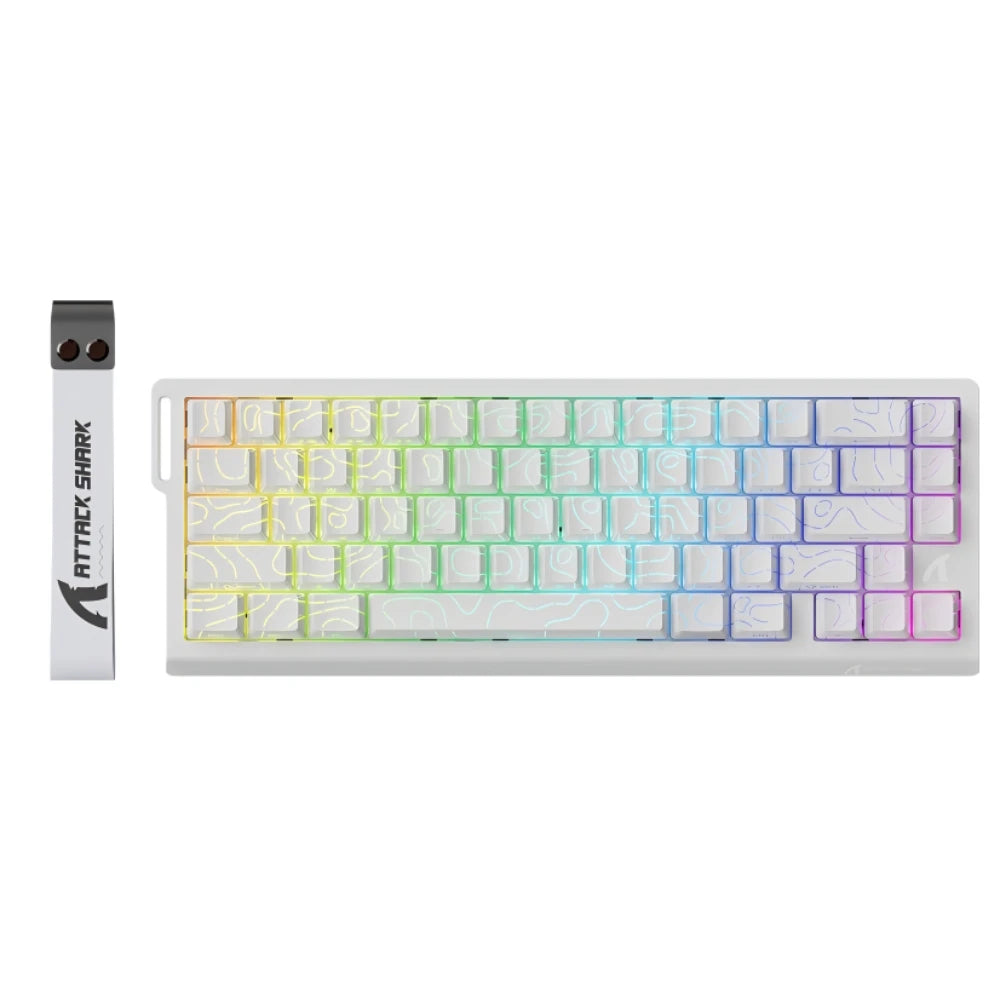 ATTACK SHARK™ X68 HE Wired Magnetic Gaming Keyboard