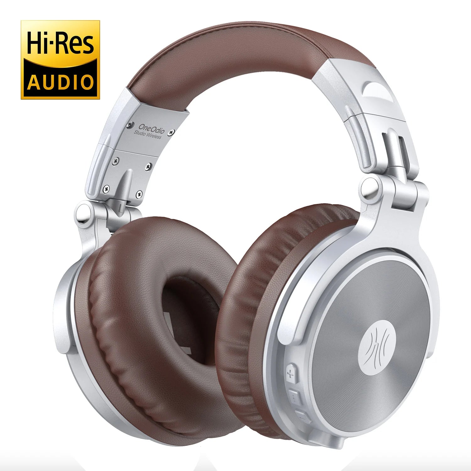 OneOdio™ Pro C Wireless Headphones – Bluetooth 5.2 Over-Ear Headset with Mic, Hi-Res Audio, 110H Playtime, Wired & Wireless DJ Studio Headphones