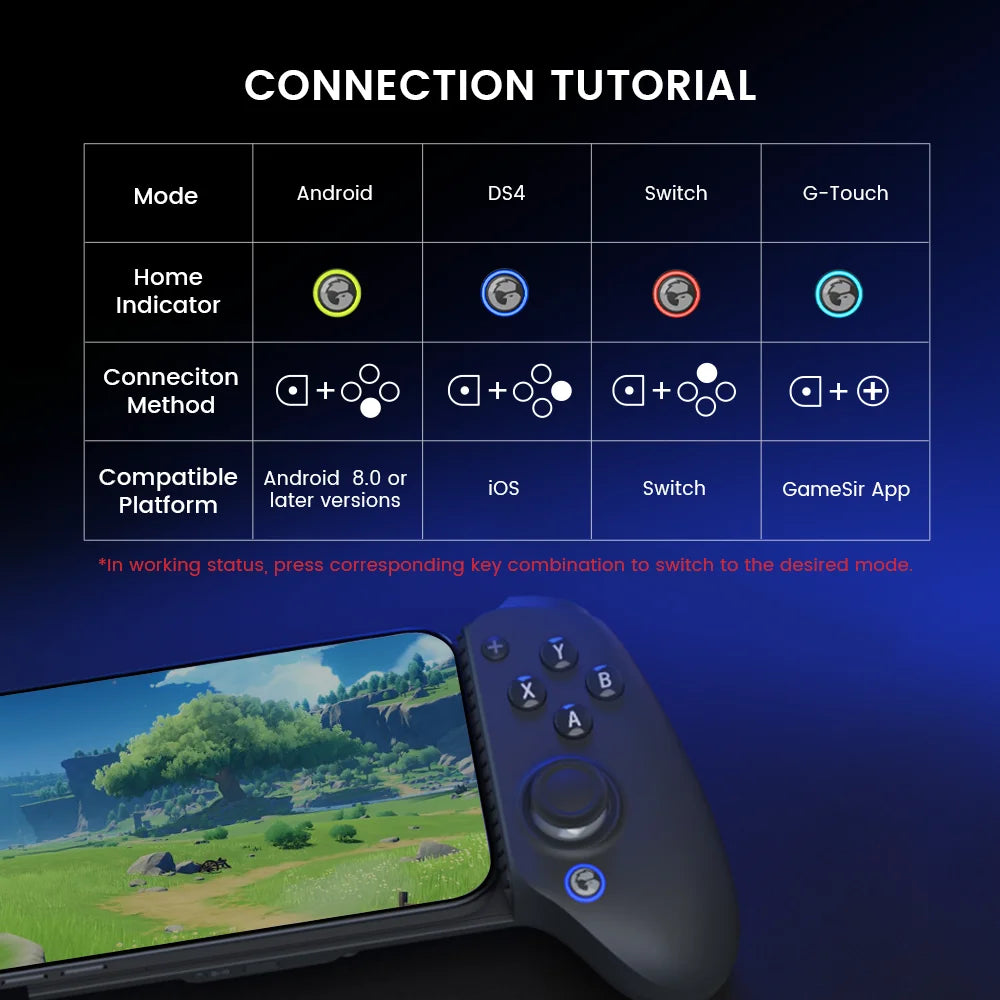 GameSir™ G8 Plus Wireless Mobile Gaming Controller