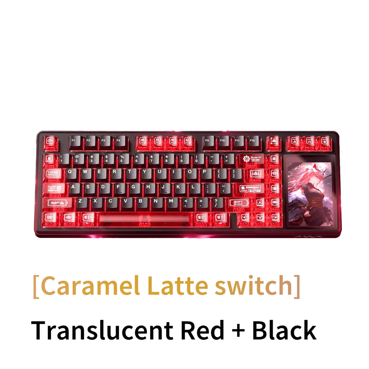 AULA™ L99 75% Tri-Mode Mechanical Keyboard with Touch Screen