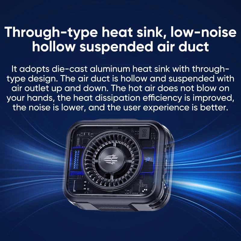 Magnetic Phone Cooler 5™ – RGB Gaming Cooling Fan