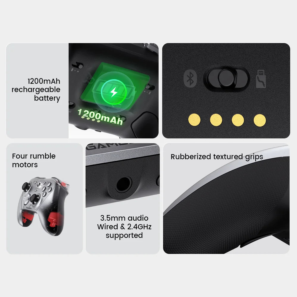 GameSir™ G7 Pro Tri-Mode Gaming Controller for Xbox, PC & Android