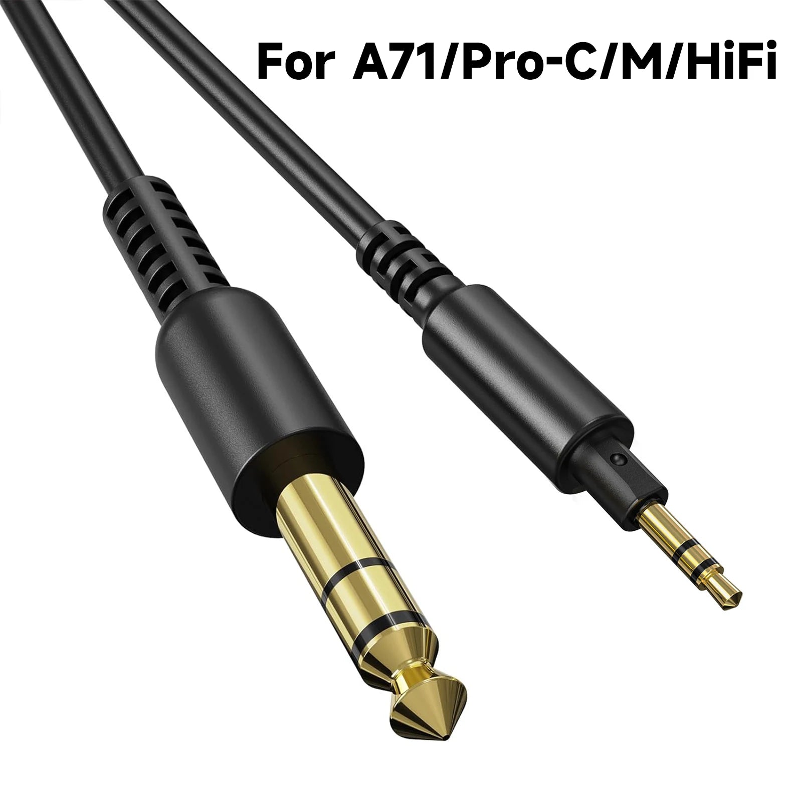 OneOdio™ 6.35mm to 3.5mm Audio Cable — for Pro 10 / A70 / DJ Headphones